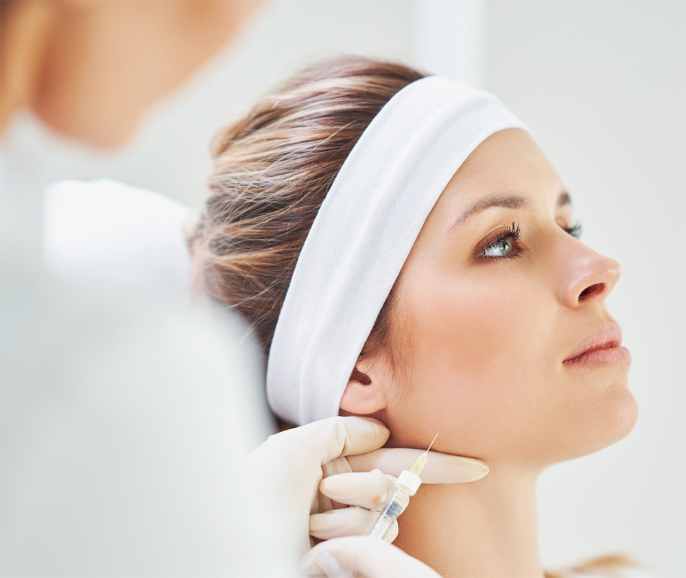 Botox treatment at Youth Skin Rx, reducing wrinkles and fine lines for a smoother complexion.