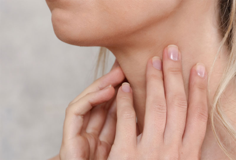 Treatable areas on the jaw and neck at Youth Skin Rx, targeting skincare concerns in these areas.